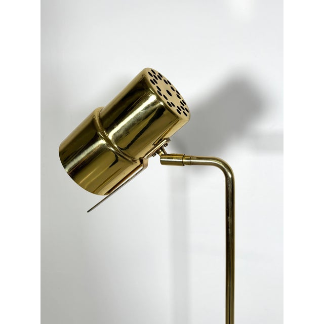 Mid-Century Modern Model 154 Brass Floor Lamp by Hans Agne Jakobsson, 1960s For Sale - Image 3 of 18