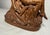 Antique Hand Carved Wood Folk Art Religious Jesus Christ Sculpture Pieta Statue For Sale - Image 11 of 13