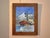 Blue Karl Braml, Winter Landscape, Oil on Canvas, Framed For Sale - Image 8 of 17