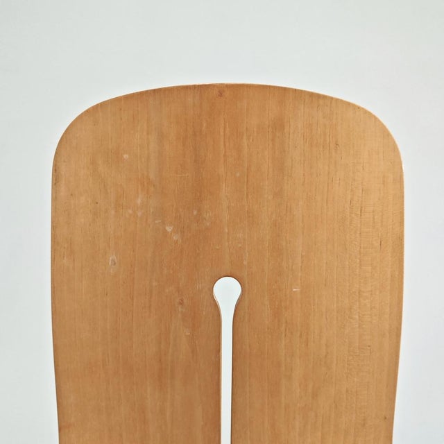 Walnut and Black Leather Model 765 Chair by Carlo Scarpa for Bernini, 1970s, Set of 2 For Sale - Image 18 of 18