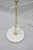 Mid 20th Century Vintage Mid Century Modern Brass Lucite Marble Floor Lamp W Magazine Table Rack For Sale - Image 5 of 11