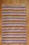 Asian Antique Vintage Zabihi Collection Striped Turkish Kilim - 5'6" x 8'2" For Sale - Image 3 of 8