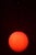 Red Glass Sun Ball Hanging Lamp, Germany, 1960s For Sale - Image 12 of 18