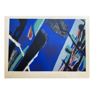 Jean Bazaine, The Clearing, 1983, Lithograph For Sale