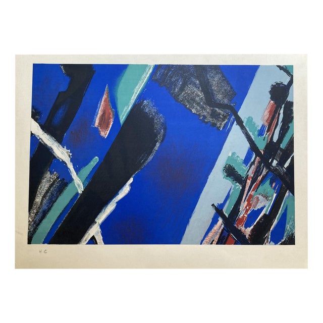 Jean Bazaine, The Clearing, 1983, Lithograph For Sale