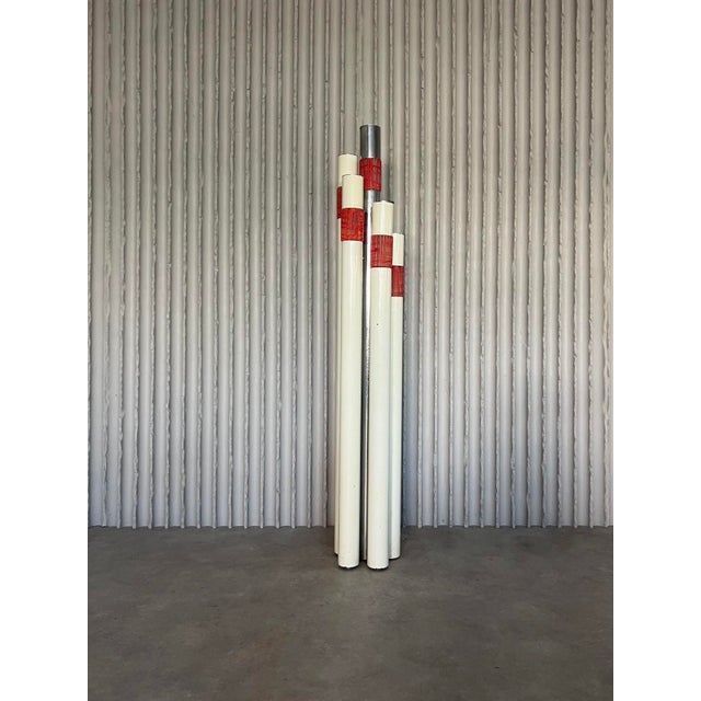Beige Glass Vanessa Floor Lamp by Angelo Brotto for Esperia, Italy, 1960s For Sale - Image 8 of 10