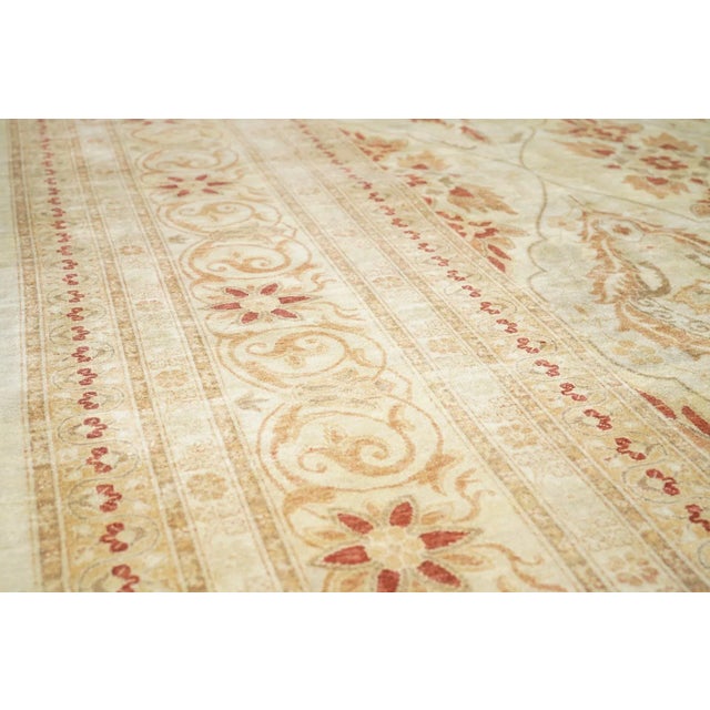 Tabriz Rug 10'0'' X 13'5'' For Sale - Image 9 of 11