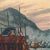 Paper 'Hong Kong Harbor' by Frank Moss Hamilton, Kowloon, Bank of Hong Kong, California Watercolor Society, San Francisco Art Institute For Sale - Image 7 of 11