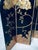 Asian Art Deco Revival Black and Gold Leaf Room Divider, 1980s For Sale - Image 3 of 18
