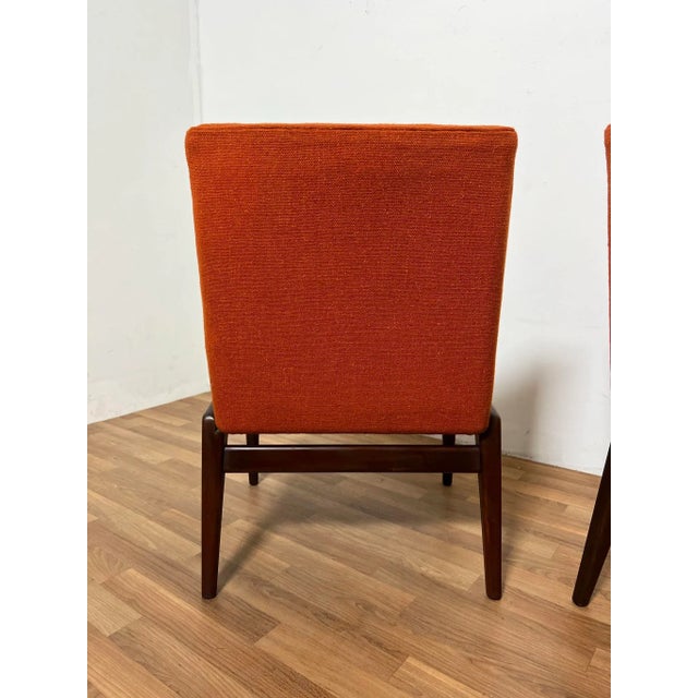 C. 1950s Jens Risom C-220 Lounge Chairs - a Pair For Sale - Image 9 of 13