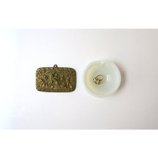 Metal French Neoclassical Style Gold Gilt Bronze Wall Art, Circa Late 19th Century For Sale - Image 7 of 9
