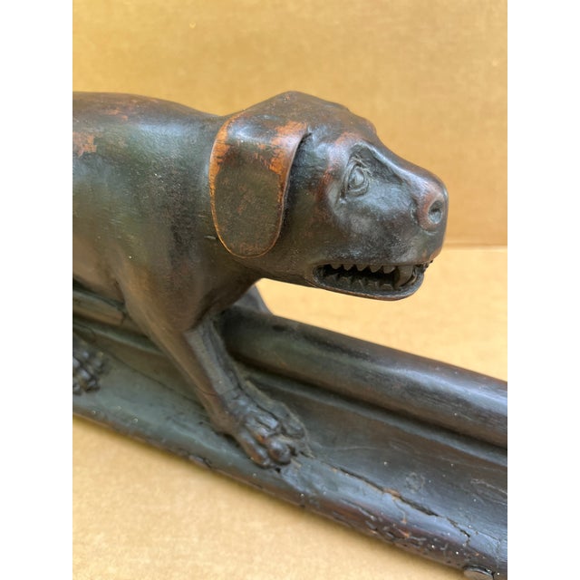 English Medieval Extremely Rare Church Pew Animal Carvings - Set of 2 For Sale - Image 11 of 12