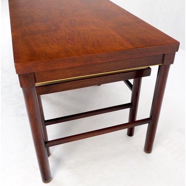 Set of 3 Mid Century Modern Nesting Coffee Side End Occasional Tables MINT! For Sale - Image 11 of 15