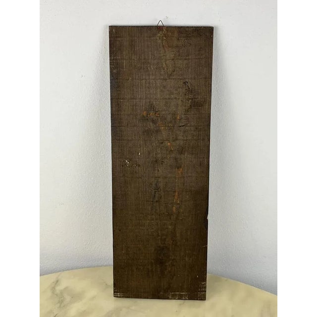 Capezzale, Madonna and Child, 1980, Painting on Panel For Sale - Image 6 of 7