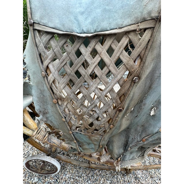 1920s Bentwood Caned Chaise From the Estate of Chauncey Stillman - Unmolested For Sale - Image 15 of 18