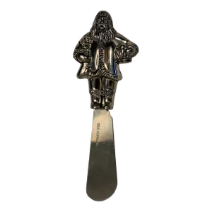 Vintage Santa Stainless Steel Butter Knife