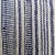 1990s Hand Woven Indigo Stripe Throw For Sale - Image 4 of 7
