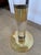Mid-Century Modern Chunky Midcentury Modern Lucite and Brass Floor Lamps- A Pair For Sale - Image 3 of 12