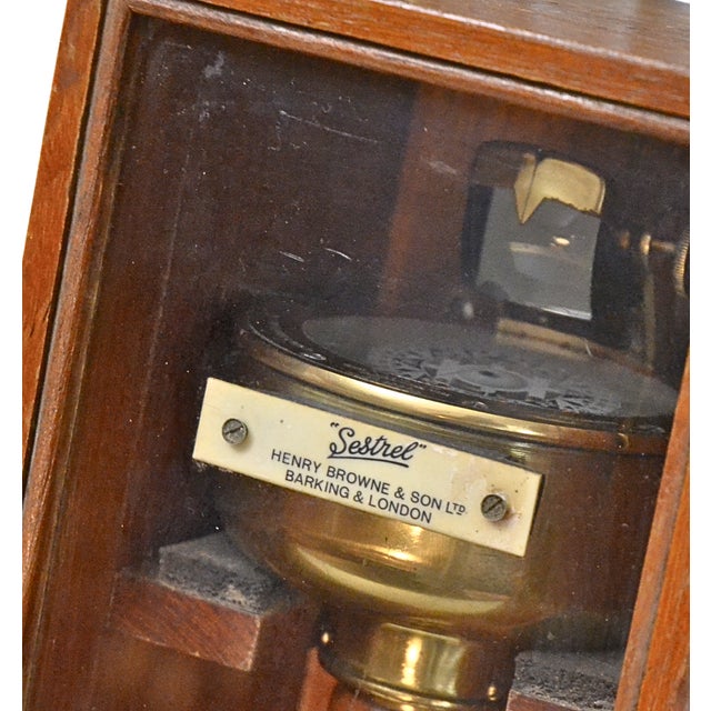 Industrial Sestrel Bearing Compass from Henry Browne & Son Ltd., 1950 For Sale - Image 3 of 7