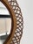 Italian Mirror with Bamboo Rattan Frame, 1960 For Sale - Image 6 of 9