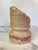 Stone Mid 20th Century Pair of Pink Marble Architectural Element Ruins Column Bookends For Sale - Image 7 of 9
