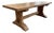 Vintage Farmhouse Dining Table in Elm, 1950 For Sale