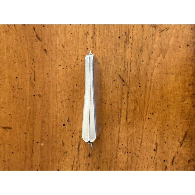 Early 20th Century Antique Sterling Silver Matchbook Case by Marathon For Sale - Image 5 of 13