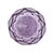 Japanese Irice Cut Glass Perfume Bottle, Purple Alexandrite Tone, 4.75" For Sale In San Francisco - Image 6 of 13