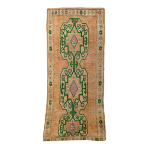 Midcentury Medallion Boujad Wool Rug 4' X 8'10