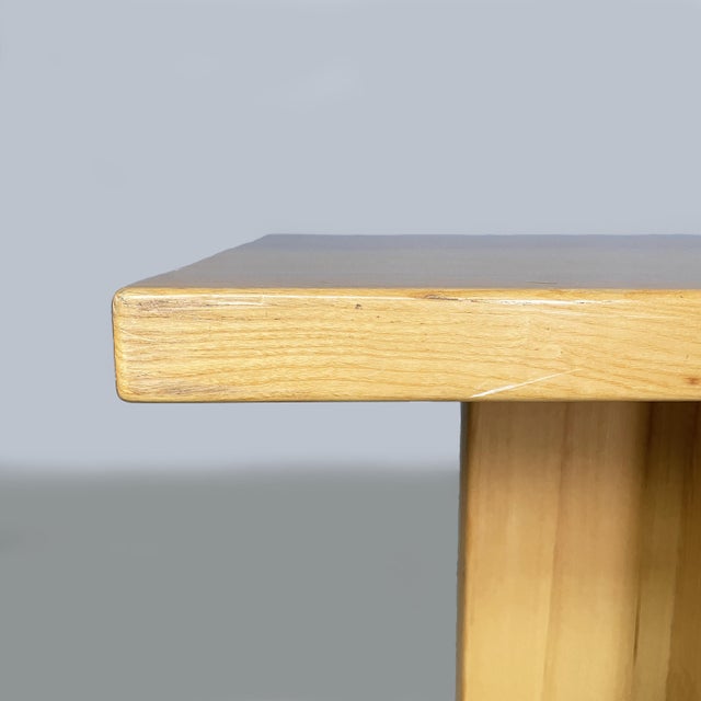 Italian Console Table in Wood, 1970s For Sale - Image 6 of 18