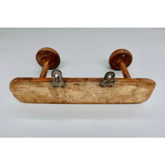 Antique French Faux Bamboo Wall Rack For Sale - Image 9 of 9