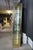 Mastercraft Vintage Hollywood Regency Brass & Glass Curio Display Cabinet Vitrine MCM 80" For Sale - Image 4 of 18