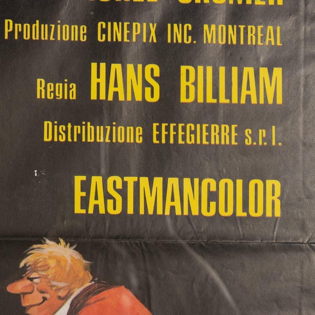 Vintage Italian Film Poster for the Warm Bed of the Virgin, 1974 For Sale - Image 13 of 17