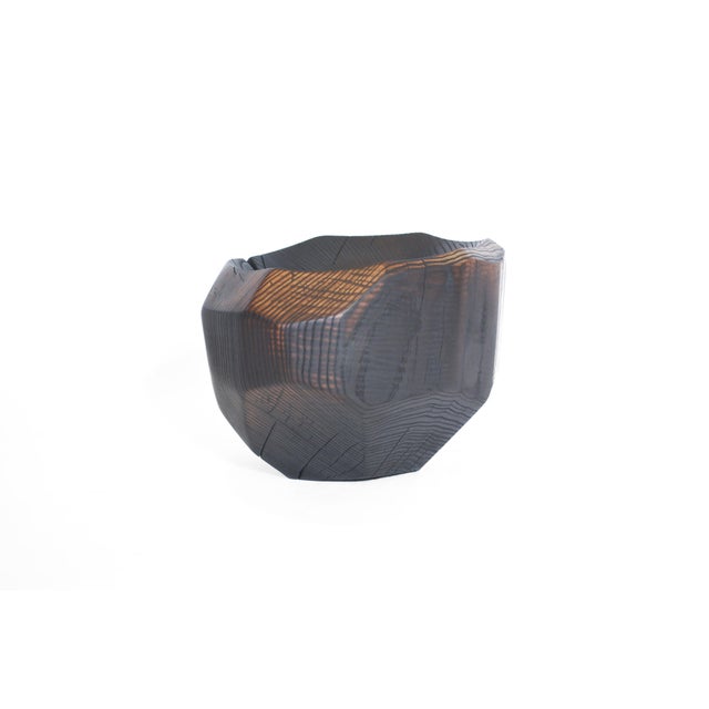 Wood Burned Ash Vessel 2821 by Jörg Pietschmann For Sale - Image 7 of 15
