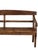 1900 - 1909 Antique Indian Teakwood Bench For Sale - Image 5 of 6