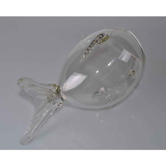 Blenko Handblown Glass Fish Candy Bowl Chairish