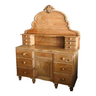 Antique Pine Sideboard For Sale
