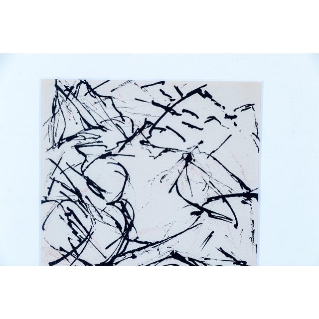 Wood Elizabeth Erlanger Signed Abstract Mixed-Media New York School Modernism For Sale - Image 7 of 10