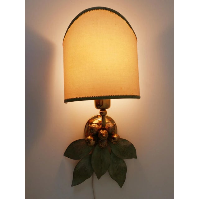 1970s Mid-Century Bronze & Patinated Brass Sconce For Sale - Image 5 of 18
