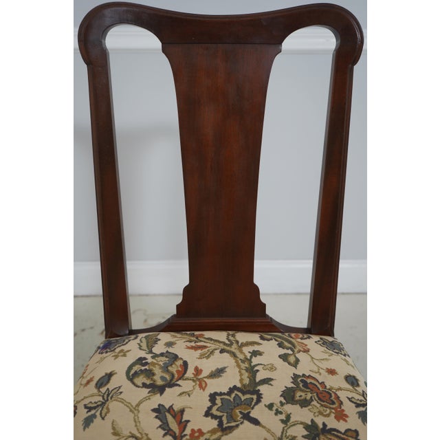 Kittinger Wa-1018 Colonial Williamsburg Mahogany Side Chair For Sale - Image 15 of 18