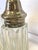 Vintage Large Fluted Glass With Silverplate Salt and Pepper Shakers Made in Hong Kong- A Pair For Sale - Image 12 of 12