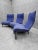 Blue Mid Century Modern Blue Three Seat Veranda Sofa by Vico Magistretti for Cassina For Sale - Image 8 of 10