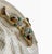 Late 20th Century Judith Leiber Style Crystalized Serpent Ivory Snakeskin Clutch For Sale - Image 5 of 10