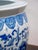 2000 - 2009 Hand-Painted Flower Pot in Porcelain For Sale - Image 5 of 9