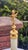 Onyx column, brass, angel, 1950s, dimensions: height: 44 cm, diameter: 17 cm.