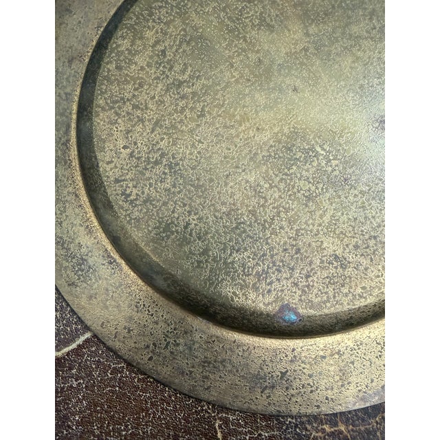 Early 20th Century Tiffany Studios Gilt Bronze 9" Tray For Sale - Image 5 of 13