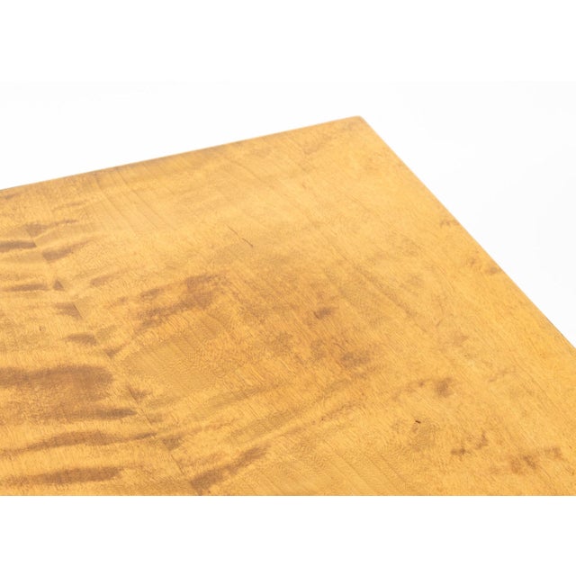 Neoclassical Style Marquetry Console Table For Sale In New York - Image 6 of 9