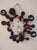 Handmade Crystal & Wood Wall Clock | Sculptural Rustic Mineral Art Clock | One of a Kind For Sale - Image 15 of 15