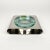 Ashtray in Steel and Green Glass from Sena Cristal, Italy, 1970s For Sale - Image 3 of 15