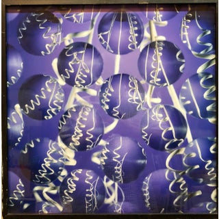 Ellen Carey, Vintage Large Format Abstract Unique Color Photo Polaroid Photograph Ellen Carey, 1988 For Sale